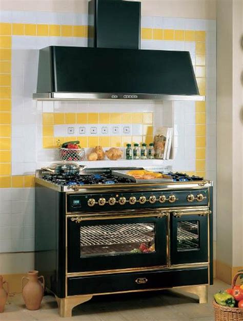 retro look appliances gas stove